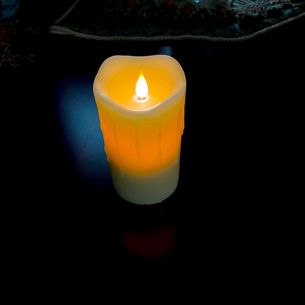 Mystique, 3.25” x 5” Flameless LED Candle